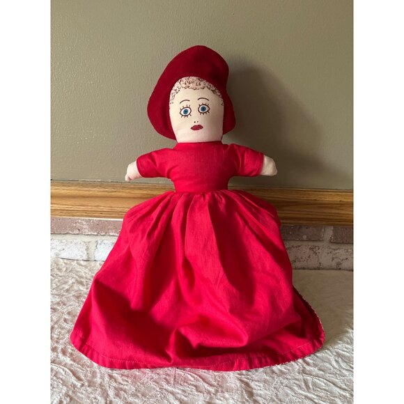 Vintage Reversible Rag Doll With Grandma, Wolf, and The Little Red Riding Hood - Picture 2 of 15